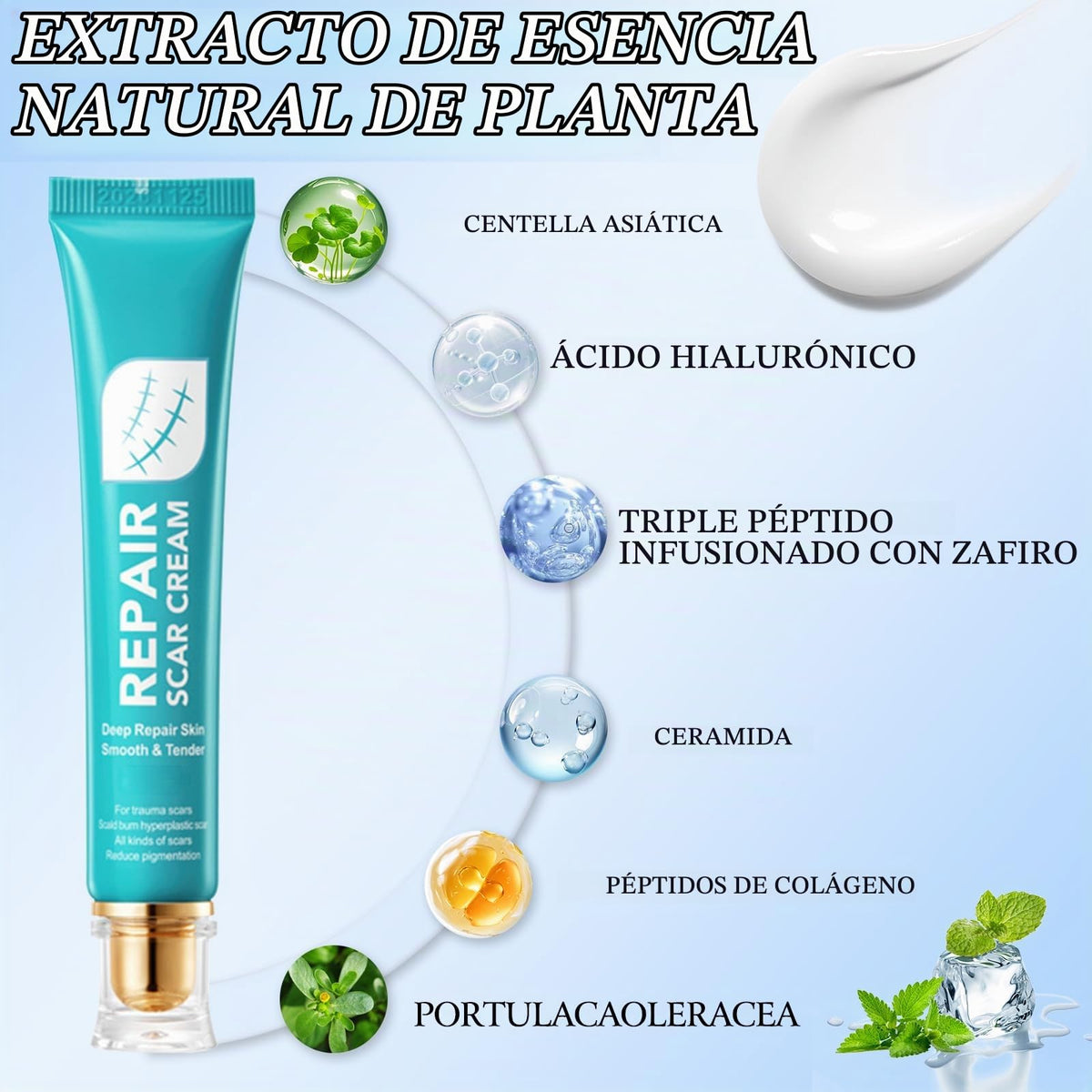 REPAIR: ™ "CREMA PARA ELIMINAR CICATRIZ"